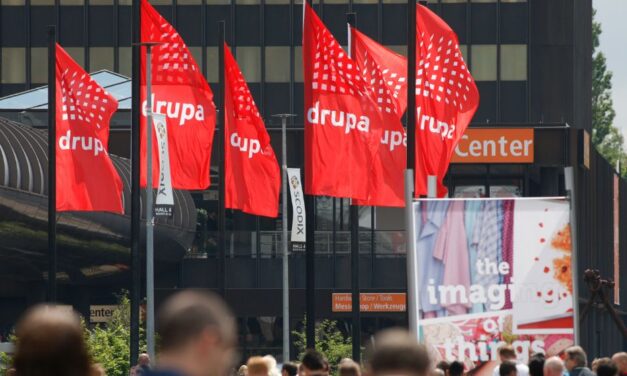 Drupa 2024: lo spazio espositivo prende forma